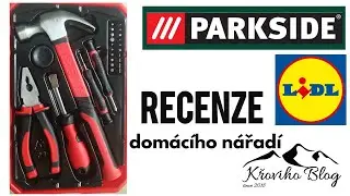 PARKSIDE&reg; Sada n&aacute;řad&iacute; pro dom&aacute;cnost PHWS 3 A1 recenze