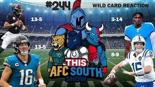 WildCard Reactions TAFCSS244 #NFLPlayoffs #Htownmade #DUUUVAL #FORTHESHOE #TITANUP #REACTION