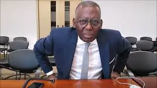 Interview éclaire du député Biram Dah Abeid  en mission à Genève
