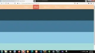 Simple Navbar using HTML5 & CSS3 new | Responsive | 2022