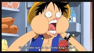 One Piece - Rayleigh tells Luffy about Shanks