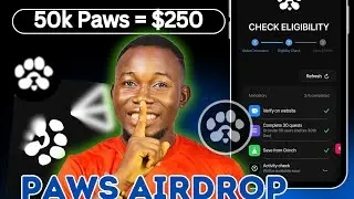 Paws Listing Price and Listing Date confirmed!
