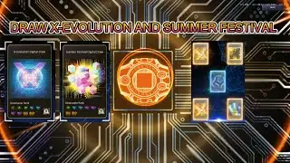 Summer Festival and X-Evolution Draw Event - Digimon Masters Online