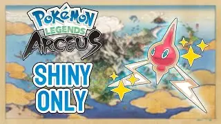 Pok&eacute;mon Legends Arceus, но я могу использовать только SHINIES