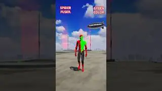 Green Color Suit No Way Home In Spider Fuser #spiderman
