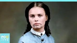 The story behind Olive Oatman&rsquo;s strange tattoo | Positive