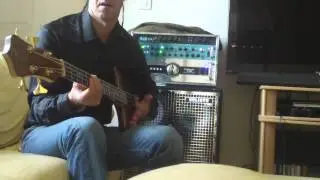 A  la Stanley Clarke ??? Alembic bass + SWR amp