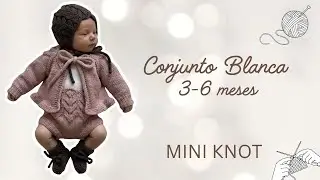 ¡TEJE este Conjunto de Bebé (3-6 Meses)! + Patrón PDF GRATIS 🎁 (Solo por tiempo limitado)