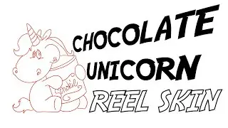 Chocolate Unicorn Hyperlapse Tattoo (On Reel Skin)