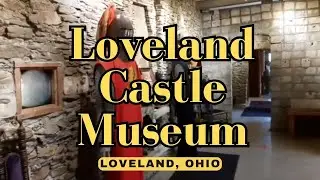 Inside Chateau Laroche Loveland Castle Made by ONE Man! Knights of the Golden Trail in Loveland, OH
