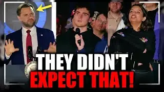 Massive Crowd ERUPTS After JD Vance Said THIS To Liberal Students