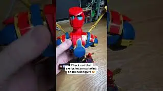Take a look at the new LEGO Marvel Iron Spider-Man Bust! #LEGO #rlfm #lego76326 #ActivitySupport25