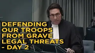 Jay Sekulow Defends Interests of U.S. Troops From Grave International Legal Threats at ICC - Day 2