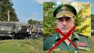 UKRAINIAN STRIKE ON RUSSIAN COLUMN LEAVES RUSSIAN GENERAL ESEDULLA ABACHEV SERIOUSLY WOUNDED || 2025