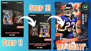 Trying To Pull My GOAT!!! Opening The Holiday Legends Step Offer For LTD Devin Hester In Madden 25!