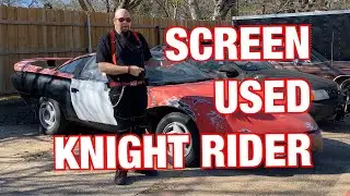 Abandoned Movie Car for 10 years, will it start? Screen Used Knight Rider 2000 car!