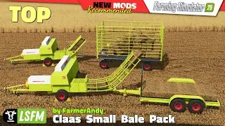 FS25 | CLAAS Small Bale Pack (by FarmerAndy) - Farming Simulator 25 Mods Review QHD