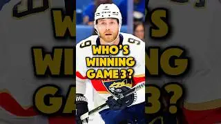 Who&rsquo;s Winning Game 3? #stanleycup #edmontonoilers