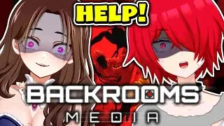 Can 2 VTubers Escape The Backrooms? FIRST TIME PLAYING! |🔴LIVE VTuber Collab