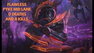 The Absolute Most FLAWLESS Project Pyke Mid Lane You Will Witness ( 88 KILLS )