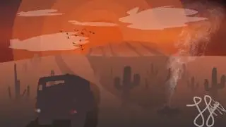 Flat Landscape Photoshop Speedart