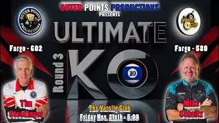 Ultimate KO 10-Ball Quarterfinals - Tim Stockinger Vs. Mike Schultz