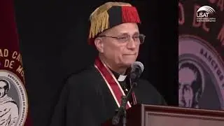 Prevost - Papa Leone XIV  Honoris Causa USAT,  Per&uacute; 2023, Pensiero sulla Educazione Cattolica