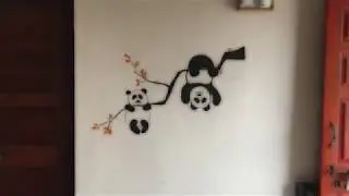 | Panda Wall Art #1| Tejal M.B Arts |