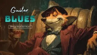 Smooth Retro Blues Guitar Music for a Relaxing Vintage Evening Vibe