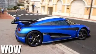 1360HP Koenigsegg One:1 Sound in Monaco!