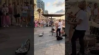 Rock on the Tel Aviv promenade.Israel 2025