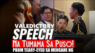 PBBM, Tinamaan sa Mensahe ng Officer Candidate Valedictorian | Grabe ang Valedictory Speech!