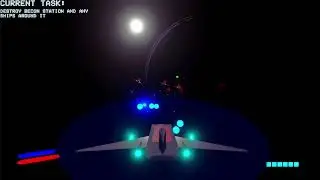 A Game About Space Combat! Footage of my Demo Last Jump Forward