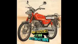 IND-SUZUKI AX100 RESTORATION 1986