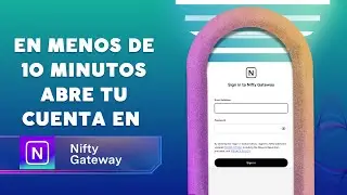 Como abrir una cuenta en Niftygateway