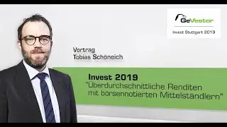 Invest 2019 I &Uuml;berdurchschnittliche Rendite mit Mittelst&auml;ndlern