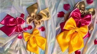 Luxury Satin Bow Hair Accessories ✨ | Premium Handmade Bows by VLEZA | Wholesale & Retail Orders