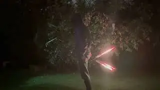 LED Poi sticks
