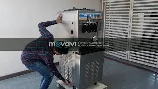 SOFTY ICE CREAM MACHINE UN BOXING WITH ALL DETAILS ABOUT MACHINE