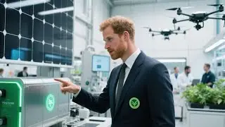 Prince William Tours Eco-Tech Firm in Bristol Inspiring the Future of Green Technology | Emotional