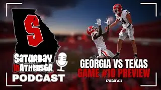 Sanford will be ROCKING this Saturday | UGA vs. Texas | The Saturdayinathensga Podcast  | 11.13.25