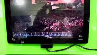 Демонстрация четырехъядерного процессора NVIDIA и 12-ядерного графического процессора