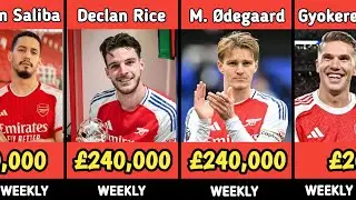 Arsenal Players Salaries 2025/2026 | Who Earn the Most? 🤑💰