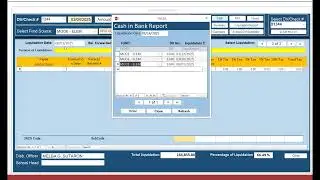 Liquidation (CDR to ROD reports)