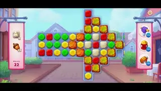 TOWNSHIP   Colorful Puzzle  Match -3  game level # 2149