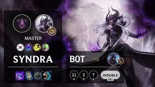 Syndra Bot vs Aphelios - KR Master Patch 10.5