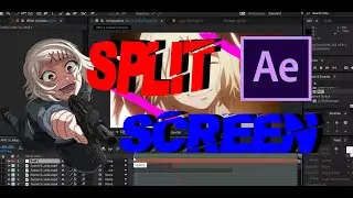 AMV Tutorial - How to make a Split Screen transition