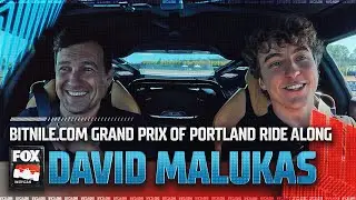 David Malukas takes Will Buxton around Portland International Raceway | INDYCAR on FOX