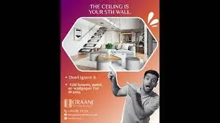 THE CEILING IS YOUR 5TH WALL.