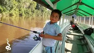 PERUVIAN AMAZON, DAY 11; FISHING ON THE RIO MAZAN -- Dāv Kaufman Vlogs